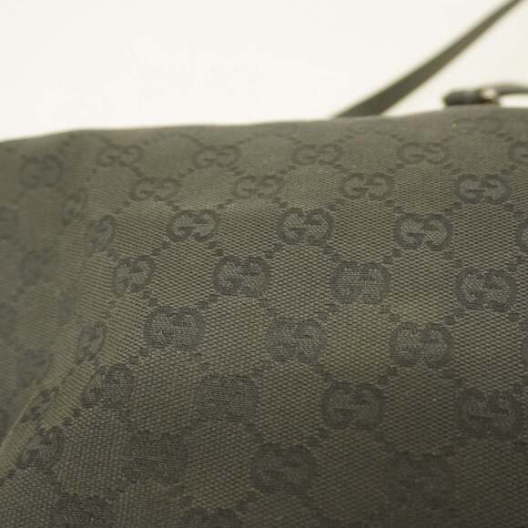 Gucci GG Canvas Tote Bag 120840, Black, Women's - Picture 11 of 14